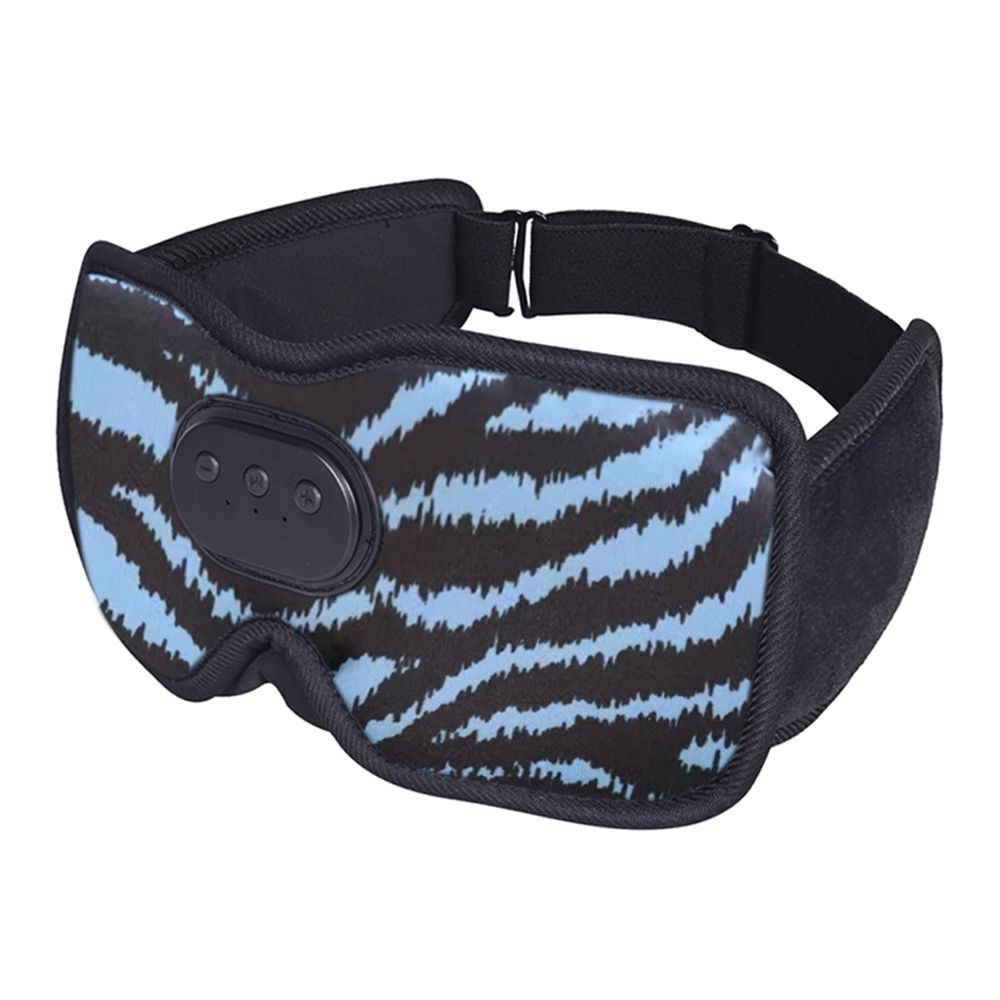 3D Bluetooth Sleep Eye Mask Wireless Music Mask Sininen