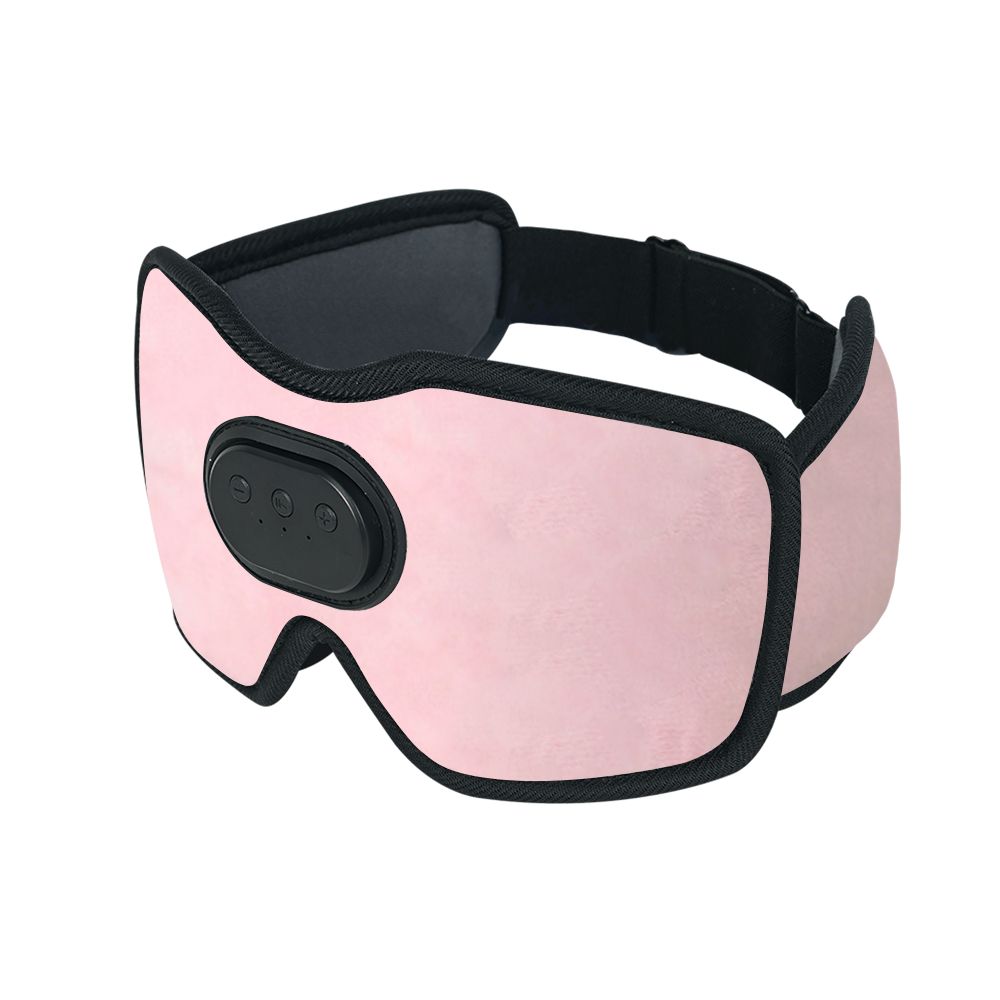 3D Bluetooth Sleep Eye Mask Wireless Music Mask Pink